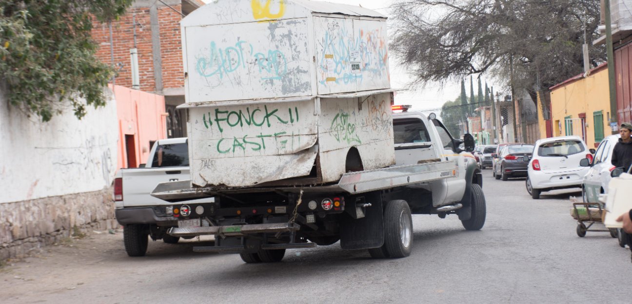 La dirección de Comercio de Soledad retirará cinco estanquillos olvidados en la vía pública 