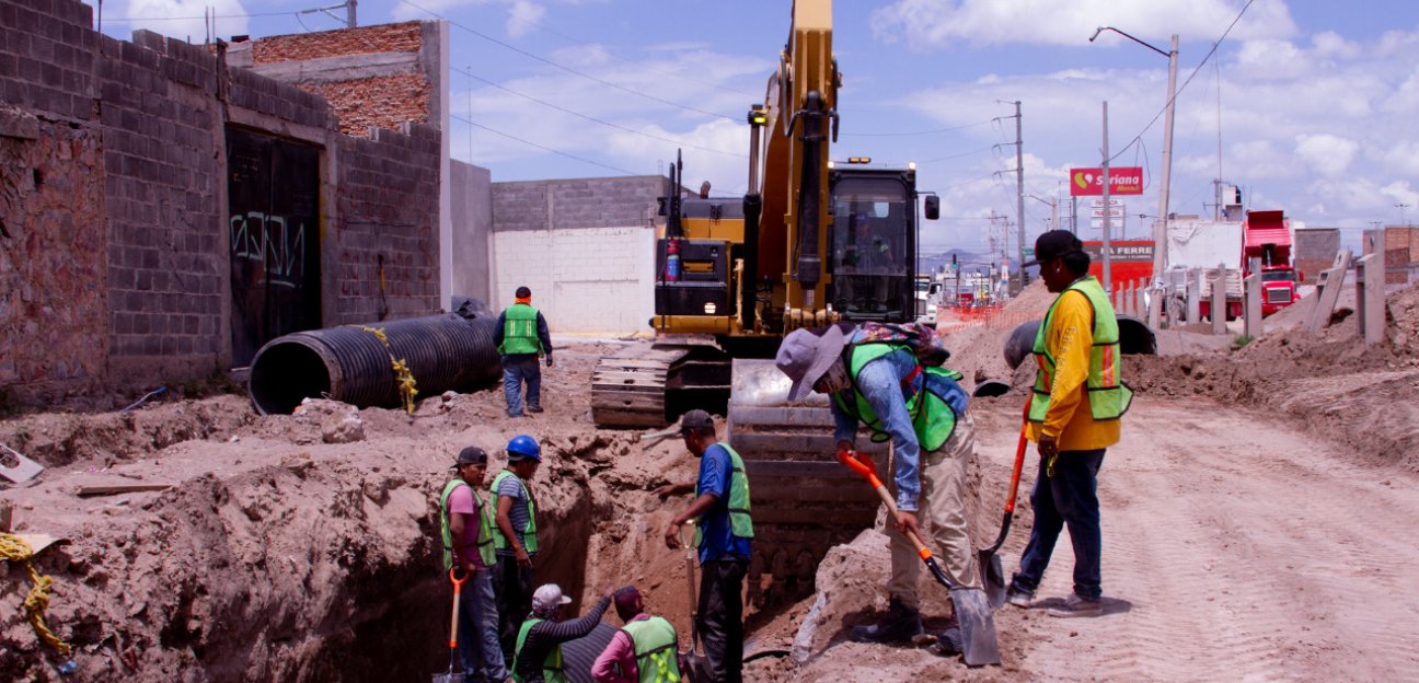 Obras de infraestructura urbana que dieron arranque en esta administración municipal concluirán antes del primer informe de actividades 