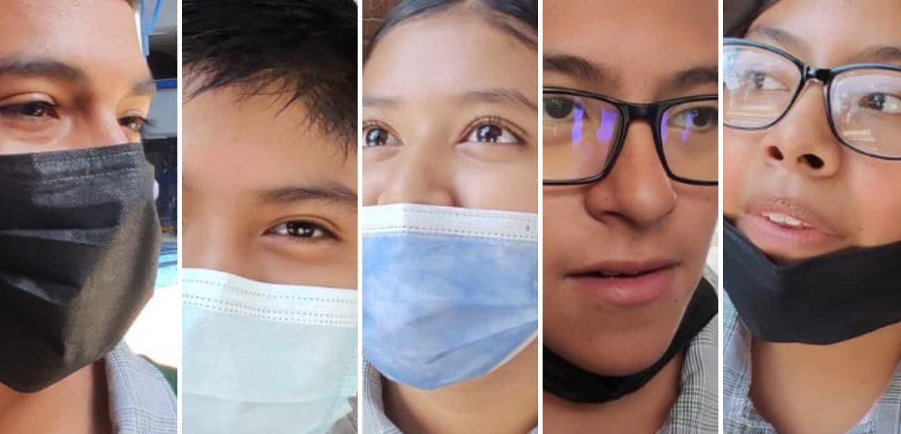 Alumnos de planteles educativos de Soledad se dijeron satisfechos de regresar a clases presenciales