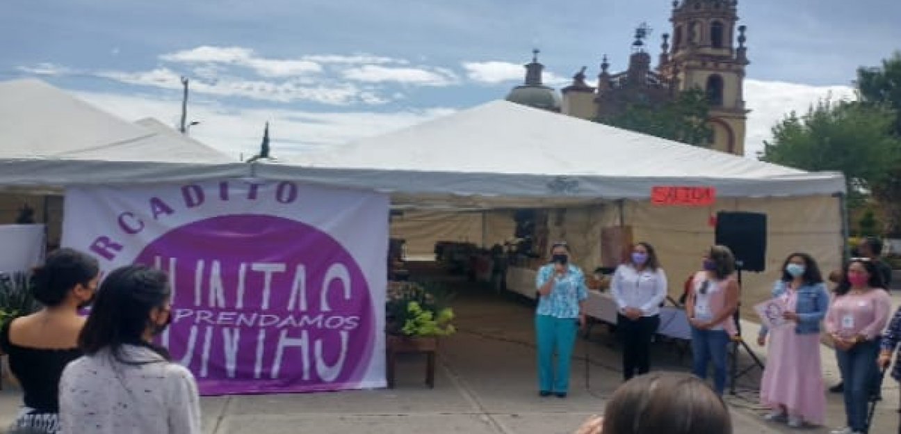 UAVI e Instancia de la Mujer de Soledad instaló el mercadito Emprendamos Juntas