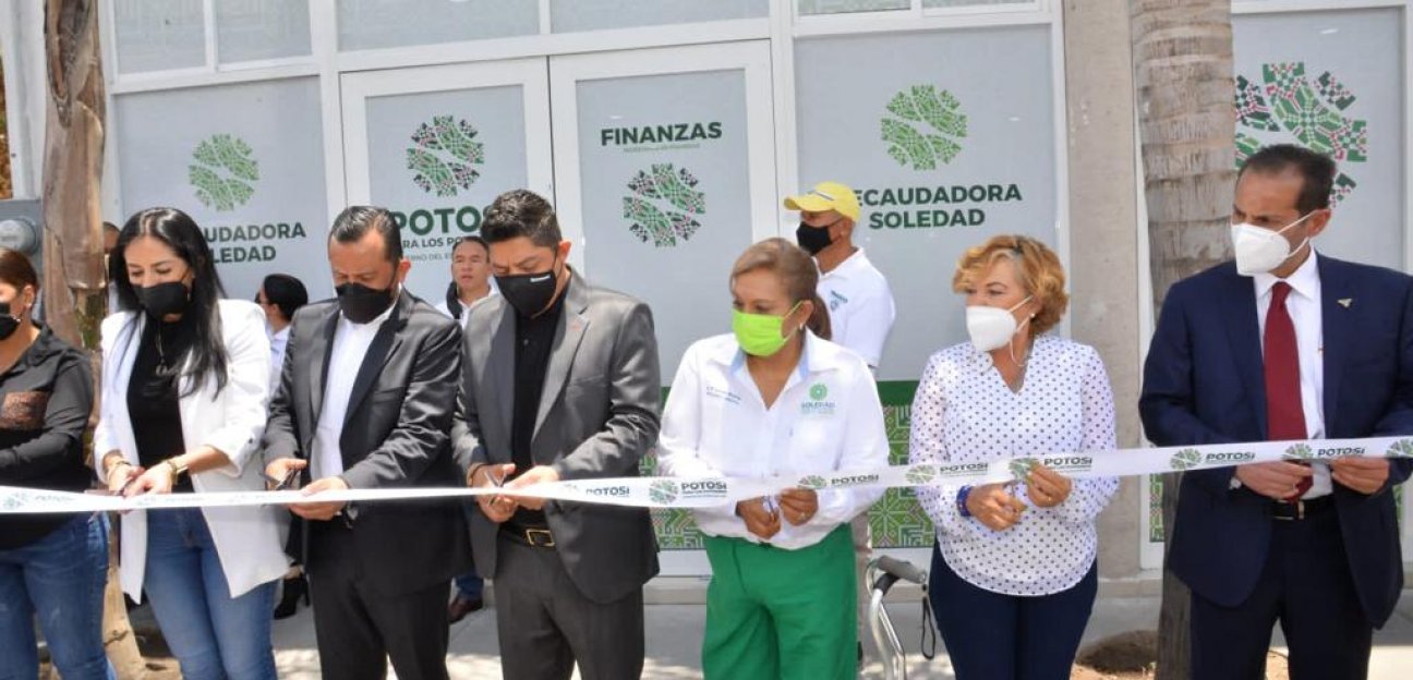 Alcaldesa de Soledad inaugura segunda oficina recaudadora de la Secretaría de Finanzas en el municipio
