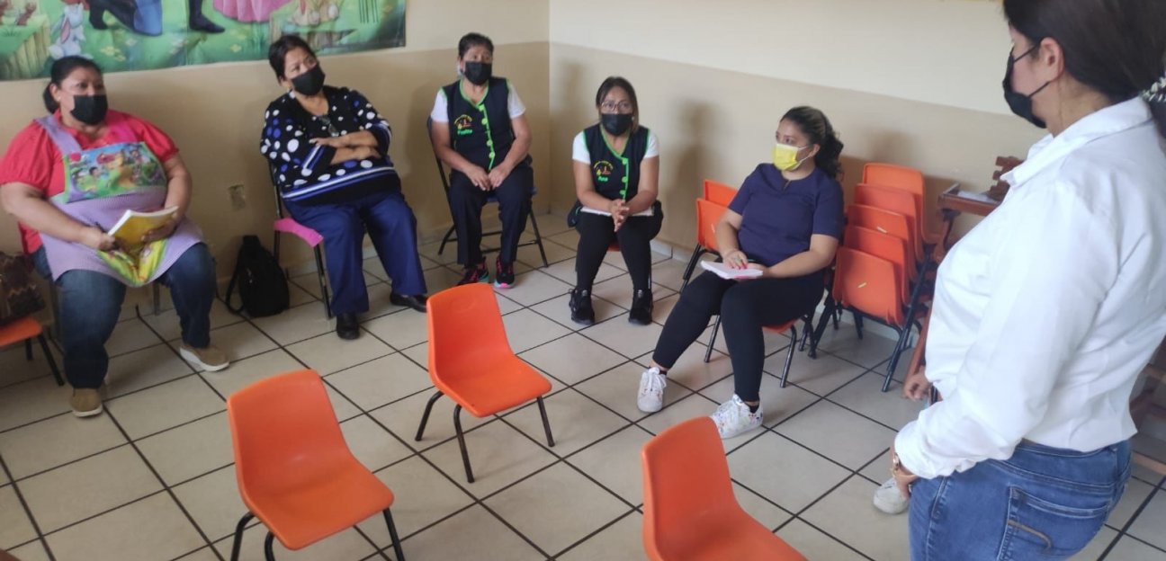 Personal de Centros de Atención Infantil de Soledad reciben capacitación constante