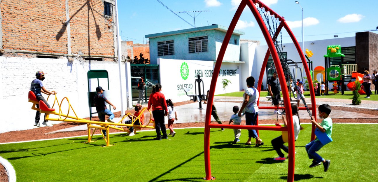 Las unidades deportivas en Soledad se mantienen abiertas para recibir a los pequeños que gusten de practicar actividades físicas en vacaciones