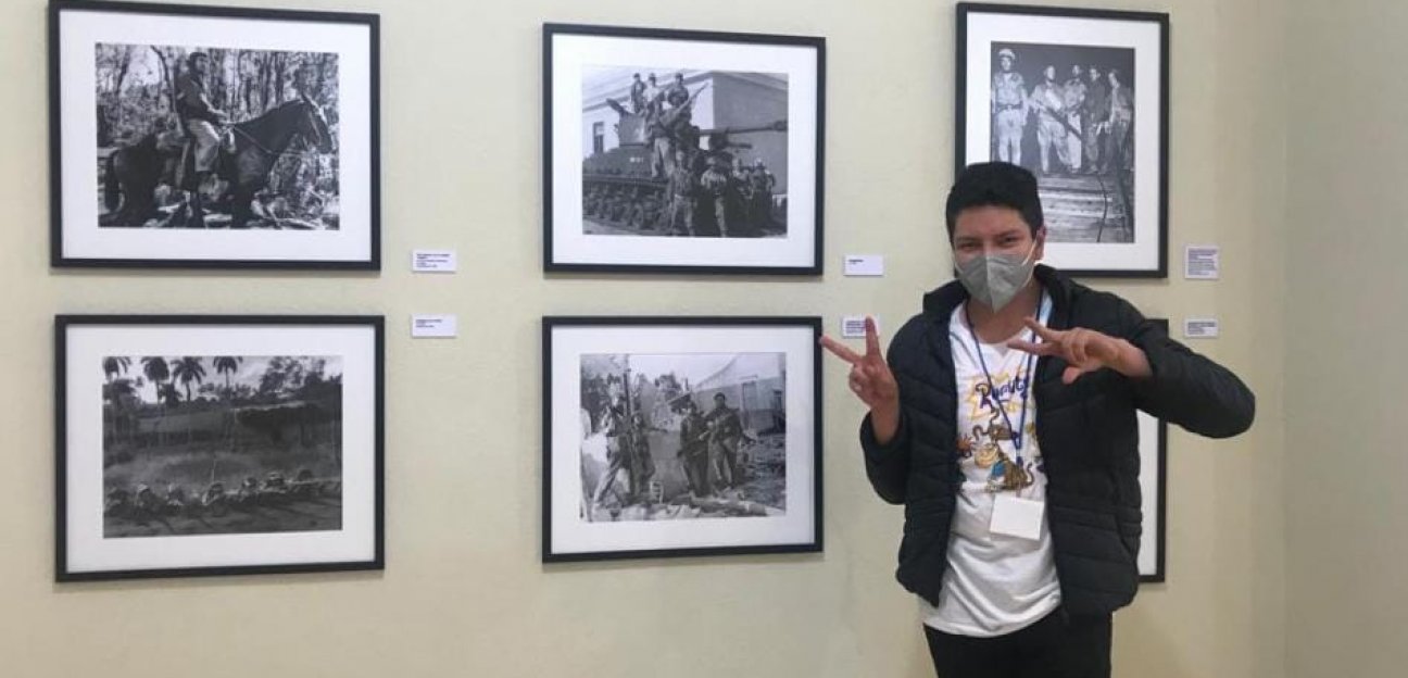 Joven artista soledense llega a Los Pinos