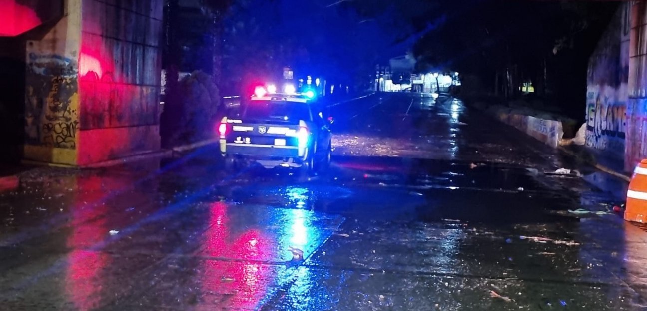 Dirección de Tránsito de Soledad brindó 7 apoyos a la ciudadanía por lluvias