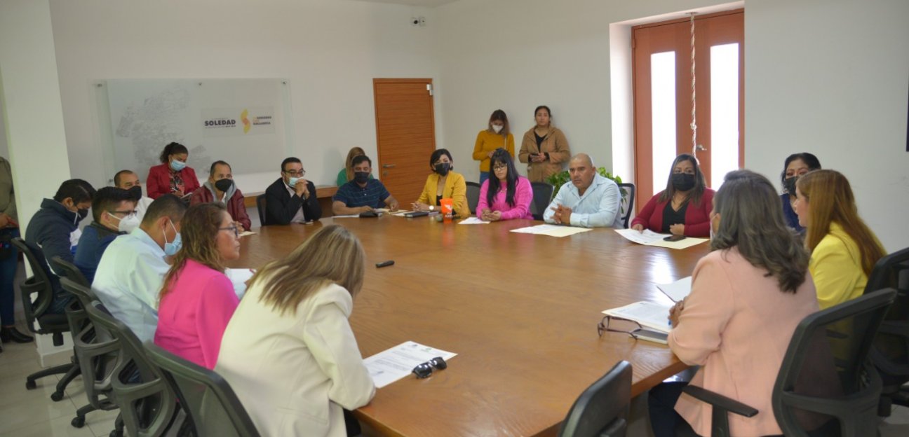 Ayuntamiento de Soledad firmó un convenio de colaboración con el Sistema Estatal de Bibliotecas