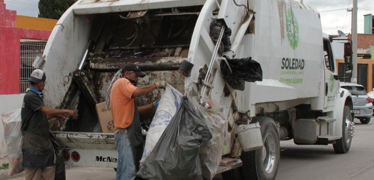 Servicios Municipales de Soledad pendiente de la recolección de desechos en planteles educativos