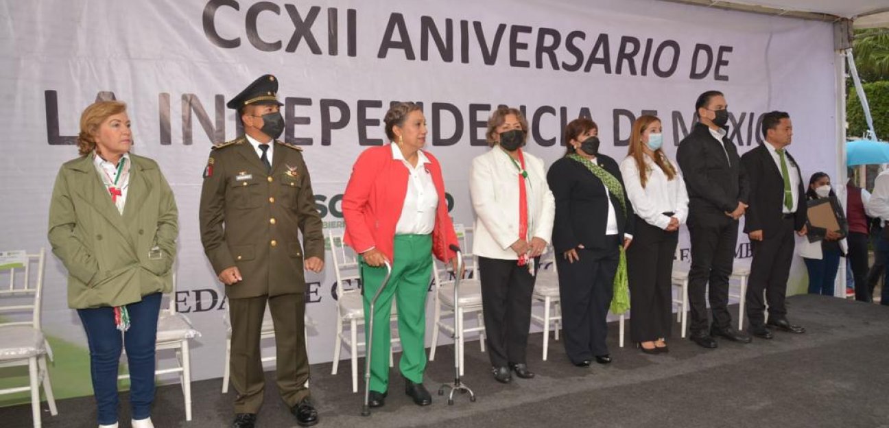 Alcaldesa de Soledad encabezó acto cívico para recordar a los héroes de la Independencia