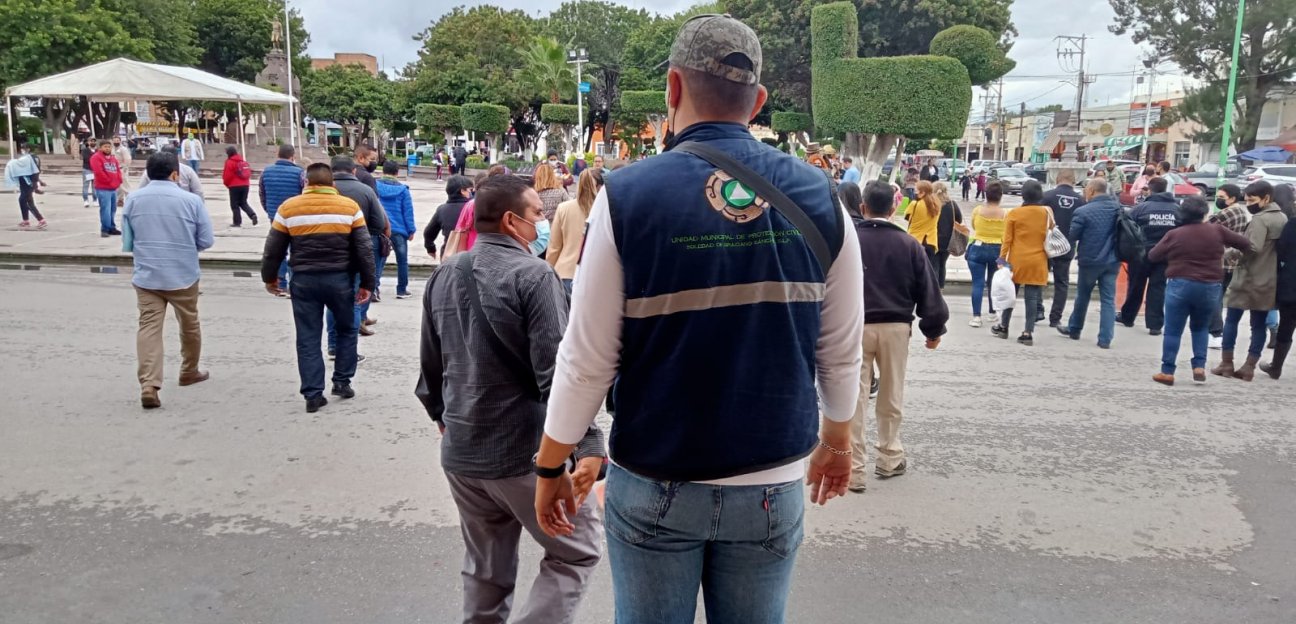 Protección Civil de Soledad lleva a cabo protocolo por sismo en la demarcación