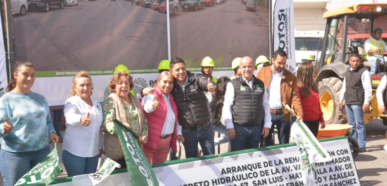 Arranca rehabilitación de avenida Valentín 