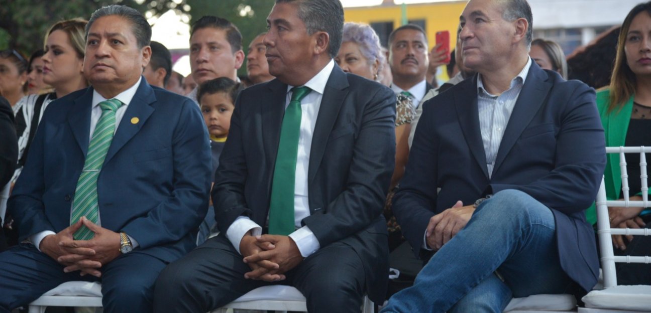 Alcalde capitalino destaca el gran trabajo realizado por la alcaldesa Leonor Noyola en su primer año de gobierno