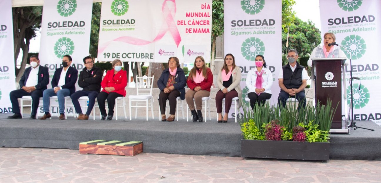 Soledad conmemoró el Día Internacional de la Lucha Contra el Cáncer de Mama