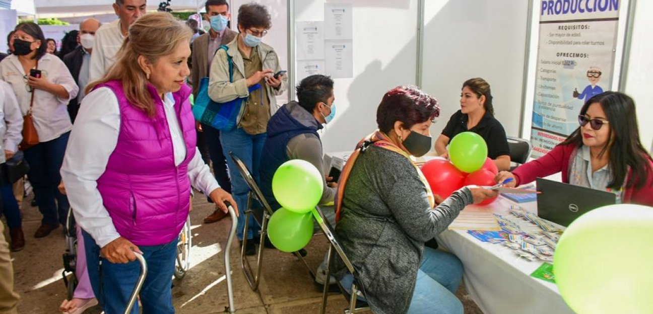 Alcaldesa de Soledad inauguró Feria Nacional del Empleo para la Inclusión de Grupos Vulnerables
