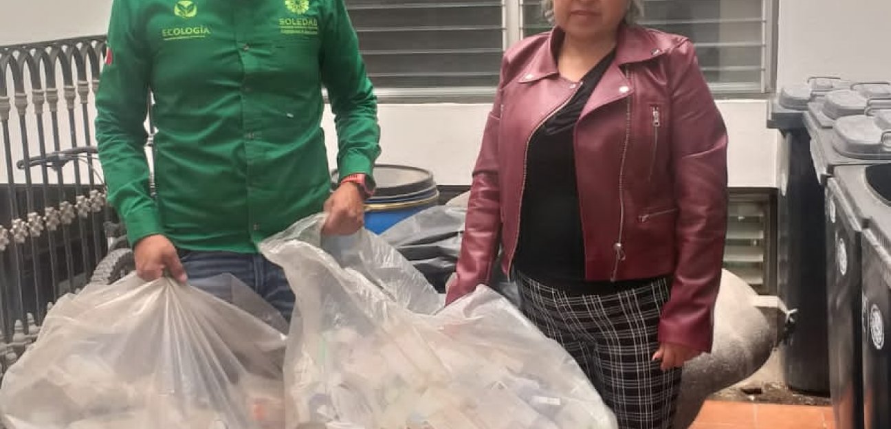 Coordinación de Ecología de Soledad entregó 200 kilos de medicamento caduco a la SEGAM