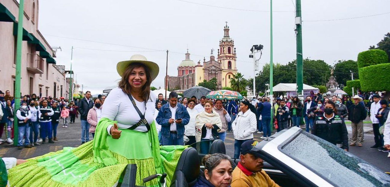 Soledad de Graciano Sánchez conmemora el CXII Aniversario de la Revolución Mexicana