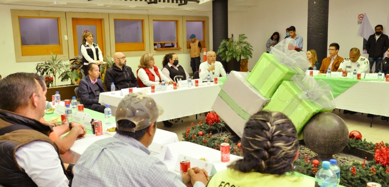 Realizan tercera reunión del Consejo Municipal de Protección Civil 