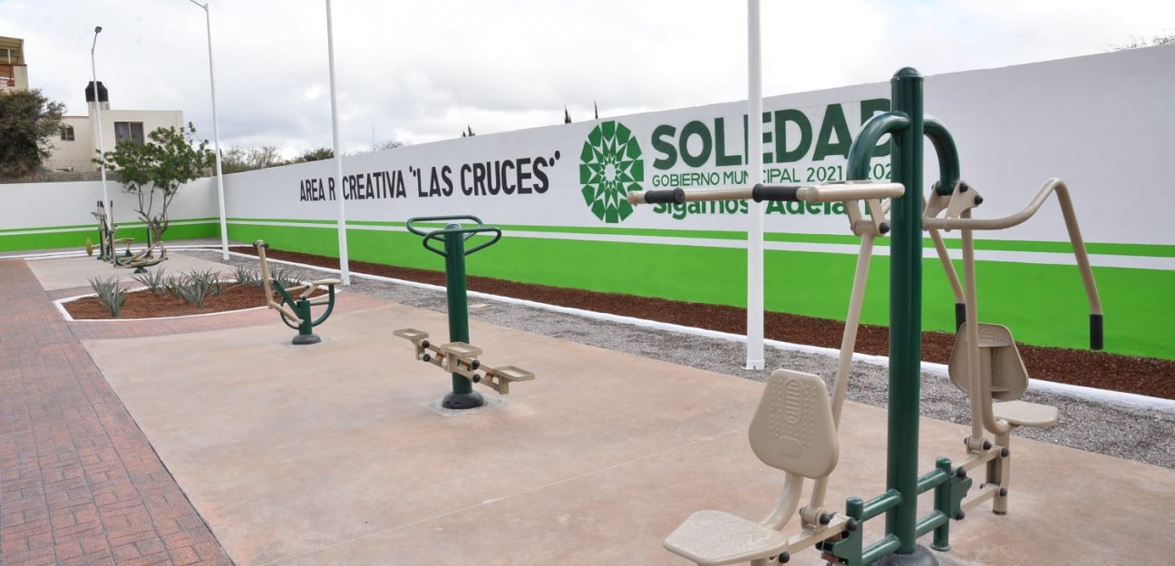 Soledad sigue adelante con la entrega de parques multifuncionales en favor de la niñez, juventud y adultos mayores