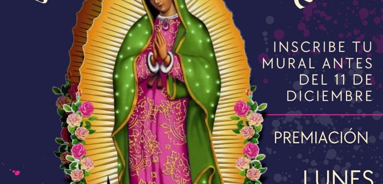 Invitan a concurso de murales de la Virgen de Guadalupe en Soledad