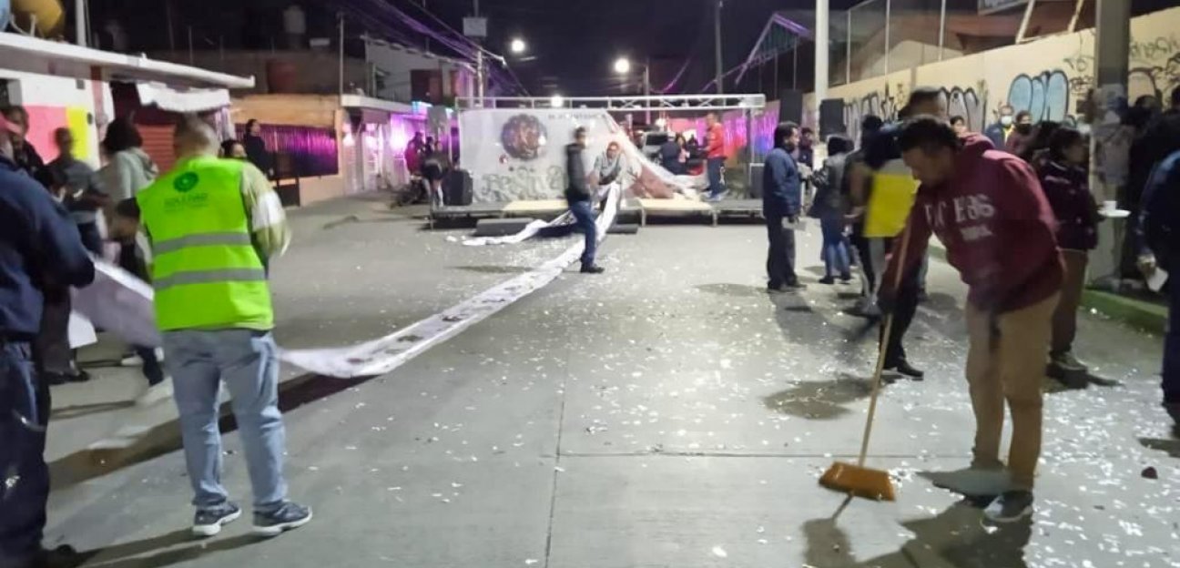 Constantes trabajos de limpieza se realizan en las colonias y comunidades de Soledad de Graciano Sánchez