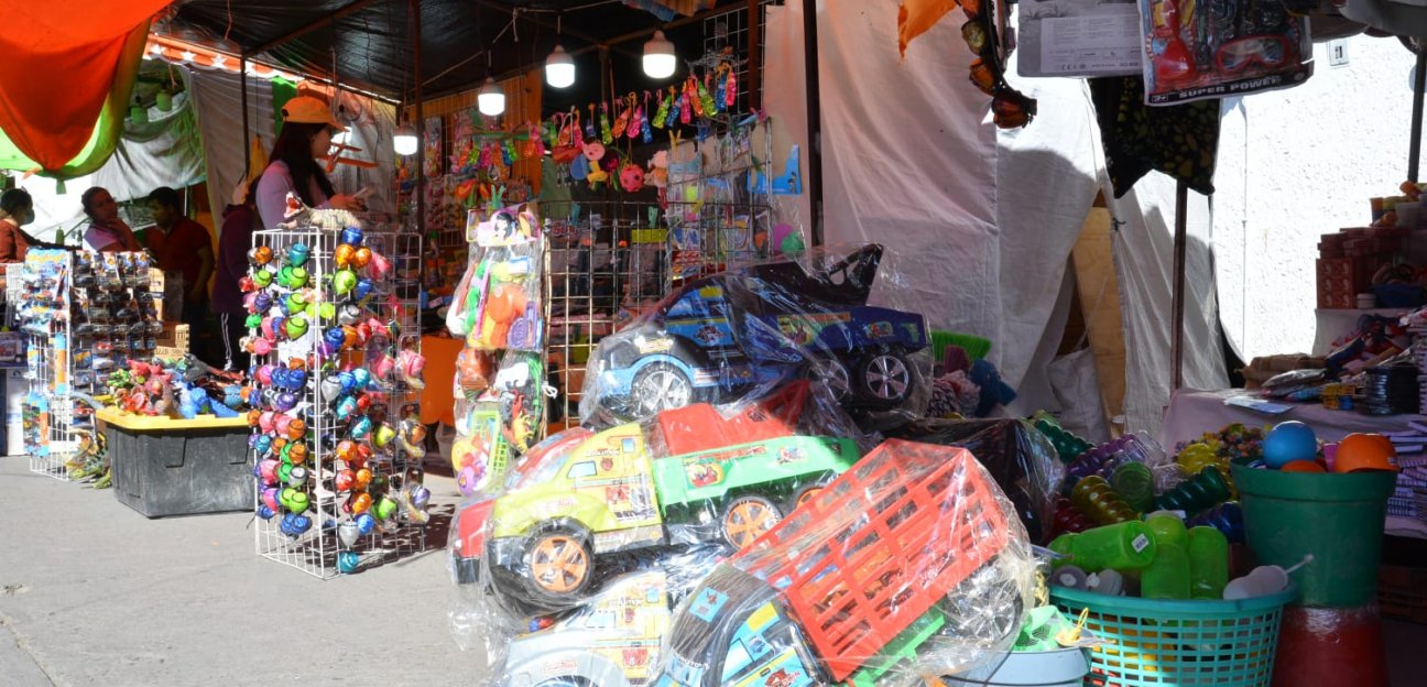 Comerciantes de la Feria del Juguete en Soledad reportan buenas ventas