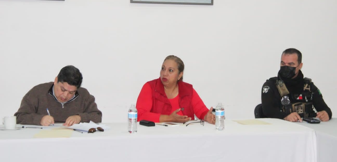 Presidenta Municipal, Leonor Noyola, realizó la primer Mesa de Seguridad Regional en la comandancia de Seguridad Pública Municipal de Soledad de Graciano Sánchez