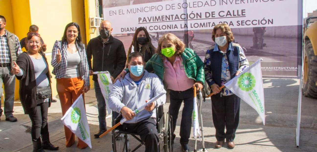 Soledad no detiene su paso y sigue adelante en el rumbo de la transformación, el progreso y la modernidad