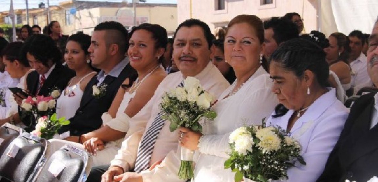 Sigue abierta la convocatoria para participar en el programa de Matrimonios Simultáneos gratuitos