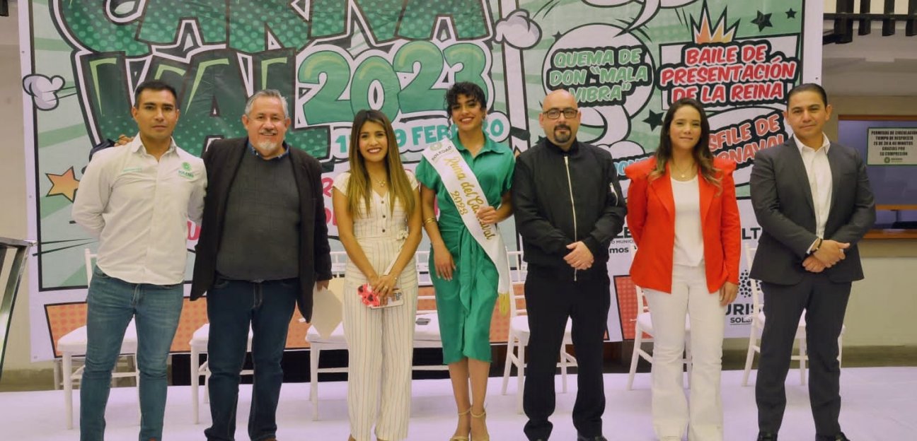 Presentan Décimo Primera Edición del Carnaval 2023 en Soledad de Graciano Sánchez