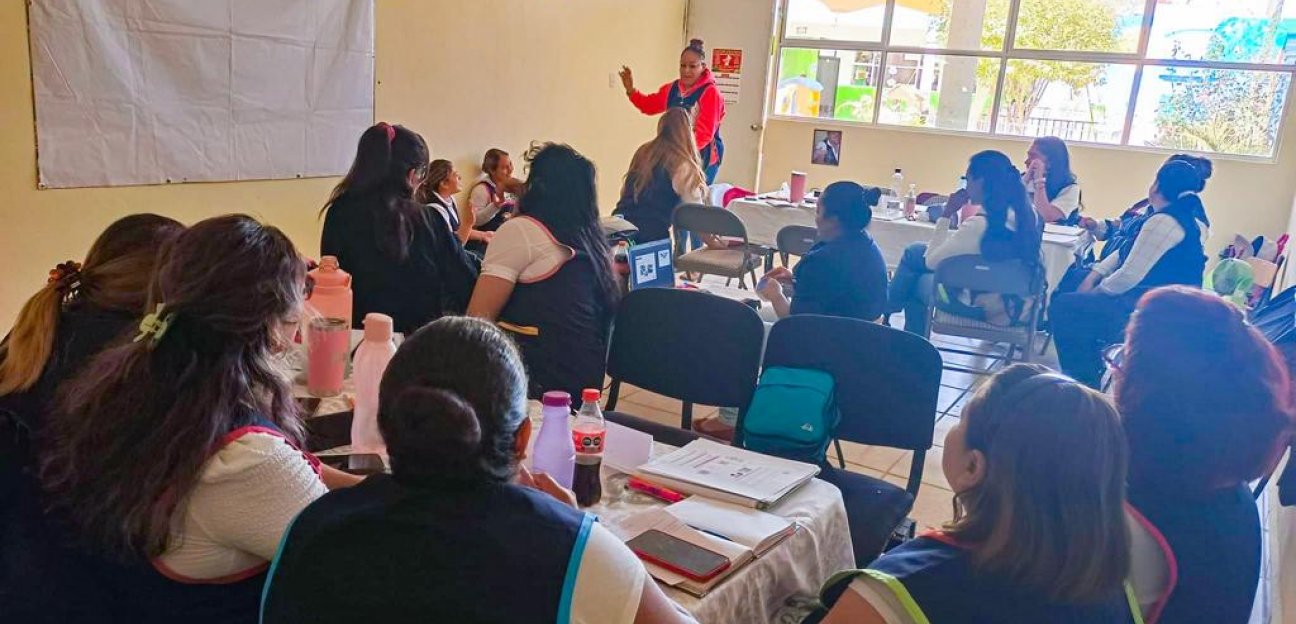 Capacitan y certifican a personal de los centros de Atención Infantil de Soledad de Graciano Sánchez