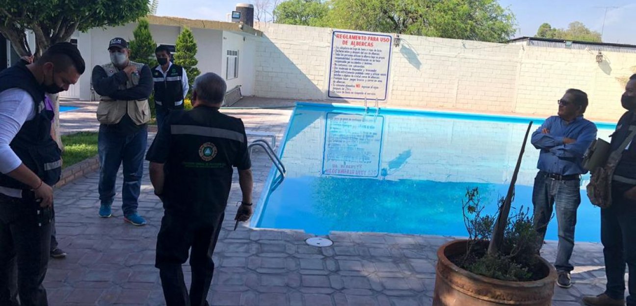 Verifica Protección Civil de Soledad, albercas deportivos, piletas y escuelas de natación
