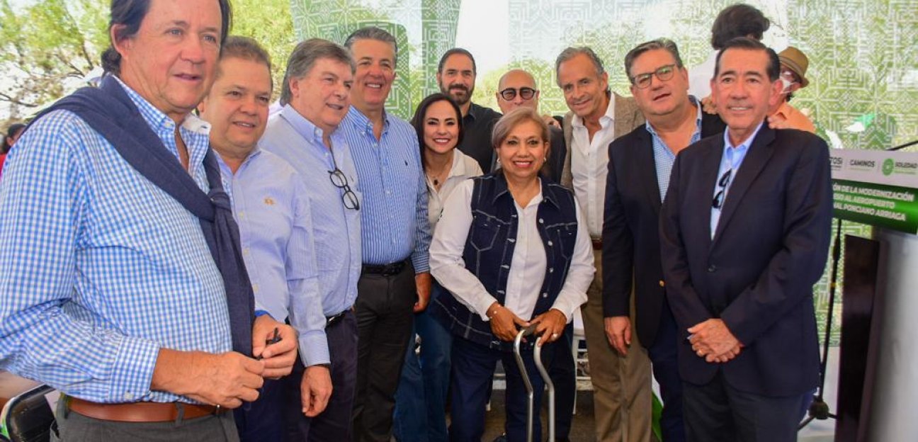 Empresarios potosinos celebraron la rehabilitación de camino al aeropuerto ejecutada por el gobierno soledense y del Estado 