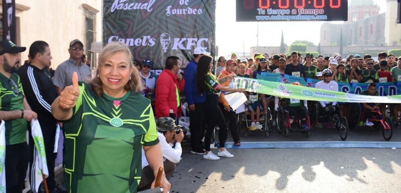 Todo un éxito resultó la octava edición de la Carrera de la Enchilada