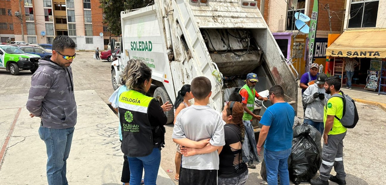 Se intensifican los operativos para mantener limpia la vía pública en Soledad