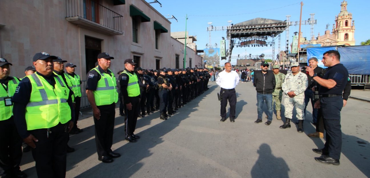 Ayuntamiento de Soledad de Graciano Sánchez realizó el pase de lista oficial como parte del Plan Operativo de Seguridad FENAE 2023