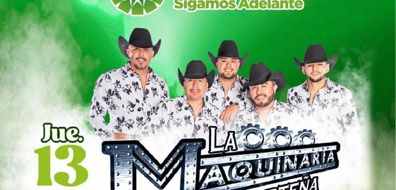 La Maquinaria Norteña llegará esta noche a Soledad de Graciano Sánchez