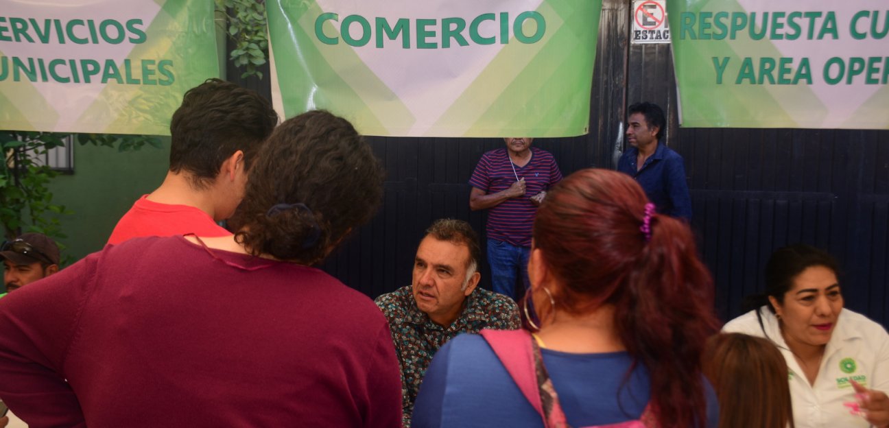 Comercio Municipal de Soledad atento a las peticiones de las y los soledenses en cada una de las ediciones del Martes Verde