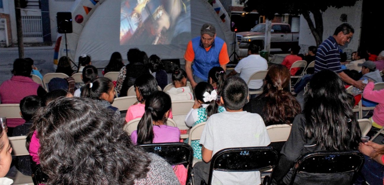 Cine en tu Barrio continuará recorriendo colonias y comunidades de Soledad
