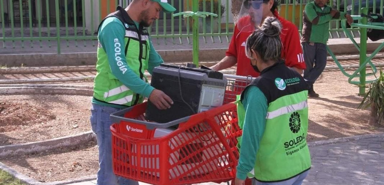 Campaña Todo Puede Tener Otra Vida, Recicla, continúa en Soledad a favor del medio ambiente 