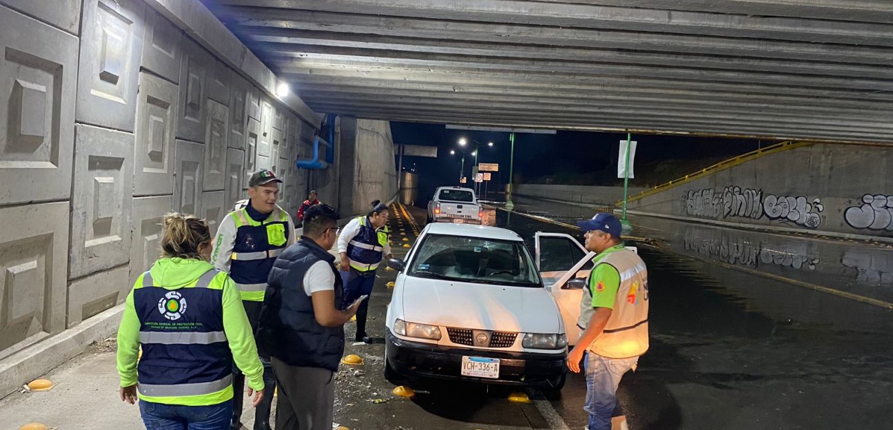 Protección Civil Municipal de Soledad en alerta por precipitaciones pluviales