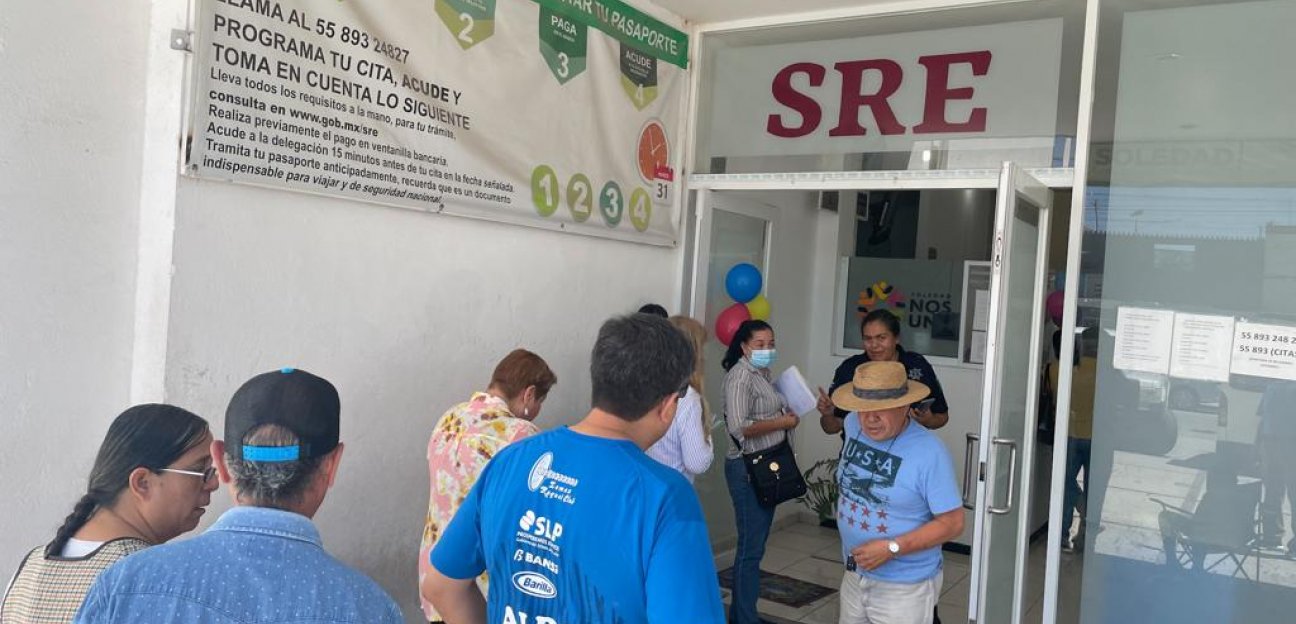 En Soledad, Enlace de Relaciones Exteriores brinda 80 citas diarias para trámite de pasaporte