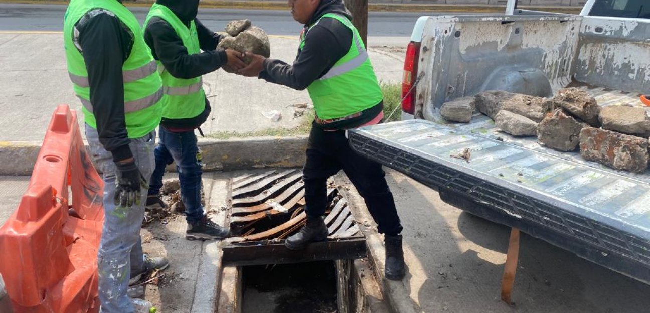 Áreas operativas del Ayuntamiento de Soledad, detallan acciones por incidencias ante lluvias