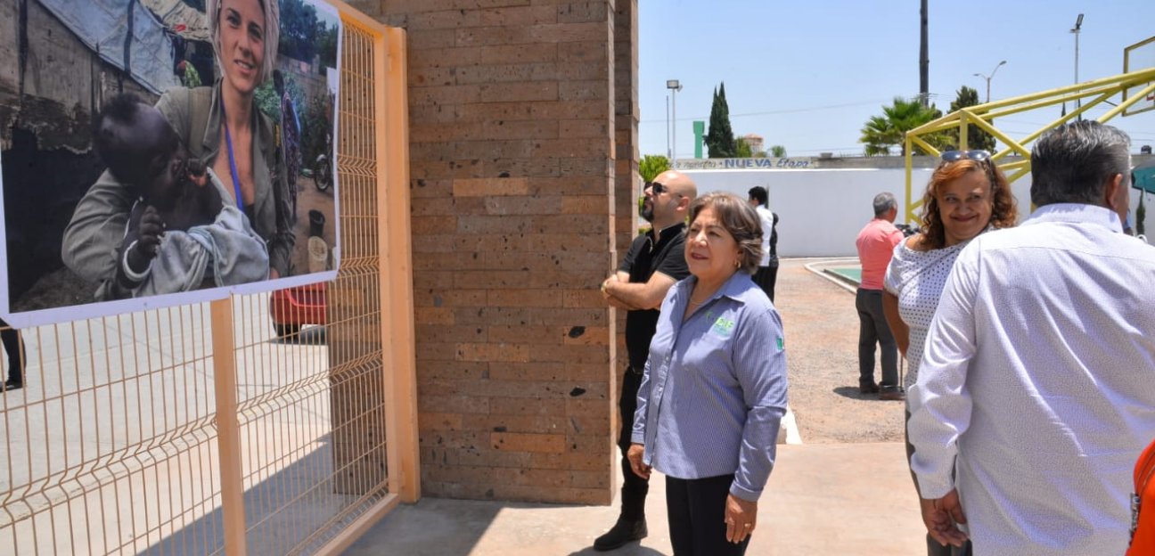 Llegó a Soledad de Graciano Sánchez, muestra fotográfica Una Aventura Humanitaria por África