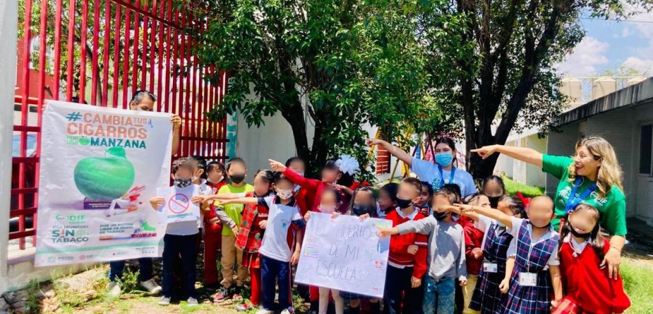 DIF Municipal de Soledad promueve creación de huertos escolares 
