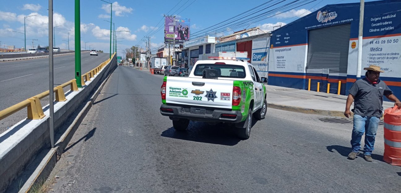 Tránsito Vial de Soledad anuncia cierre de vialidades en carretera a Rioverde y avenida Gálvez 