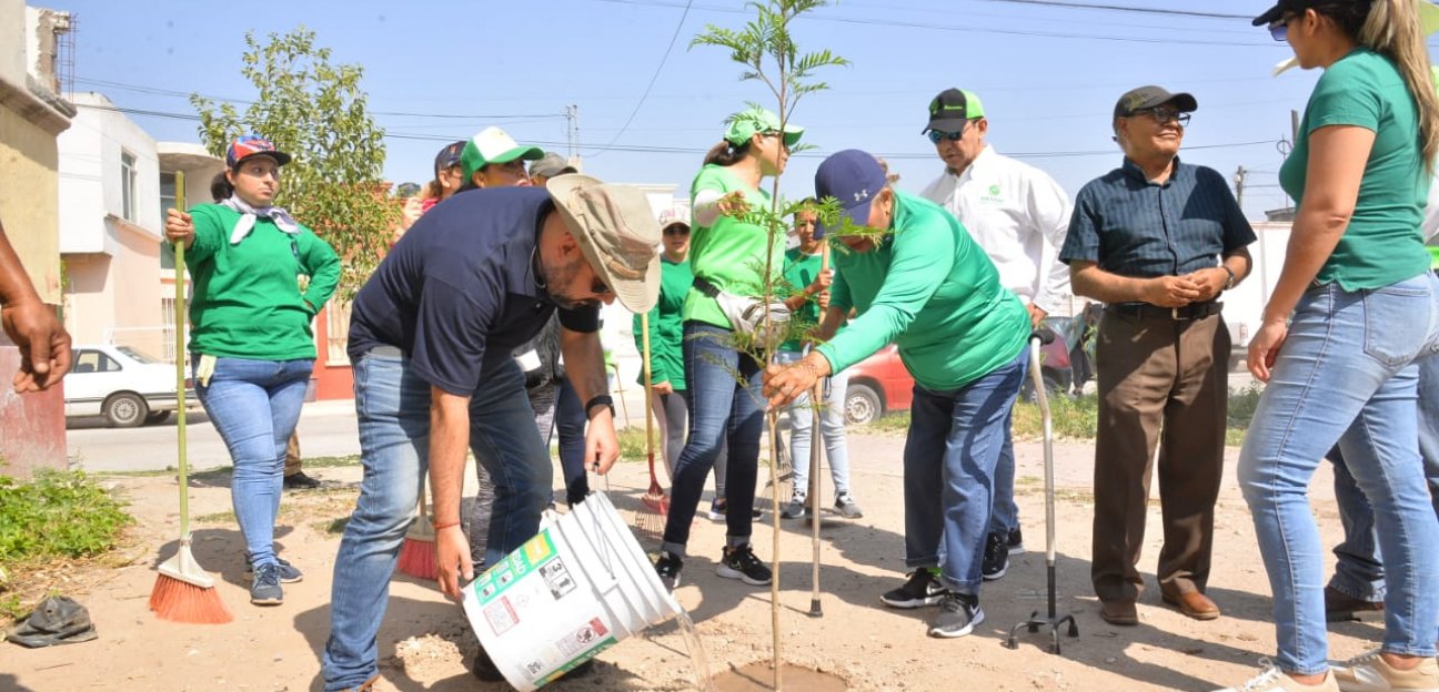 Alcaldesa Leonor Noyola sigue fortaleciendo la limpieza y rehabilitación integral en Soledad 