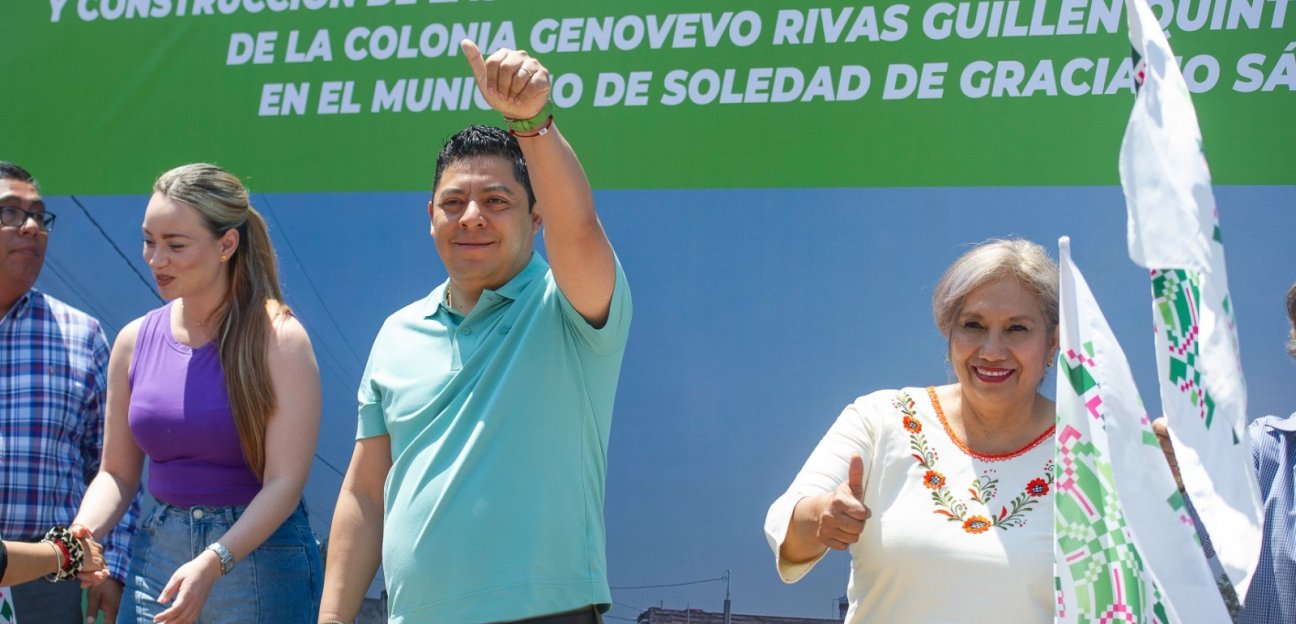 Ayuntamiento de Soledad y Estado comienzan transformación de colonia Rivas Guillén