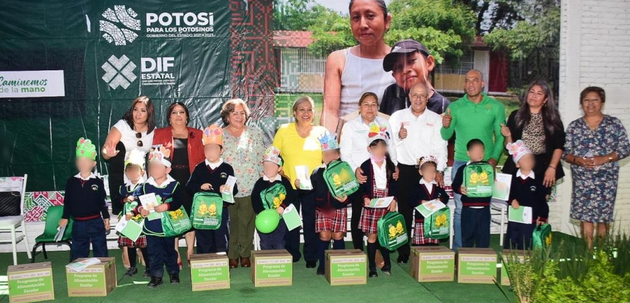 Inicia en Soledad de Graciano Sánchez el programa Alimentación Escolar en educación preescolar y primaria