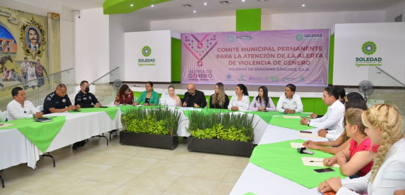 Ayuntamiento de Soledad renueva Comité Municipal para la Atención de la Violencia de Género