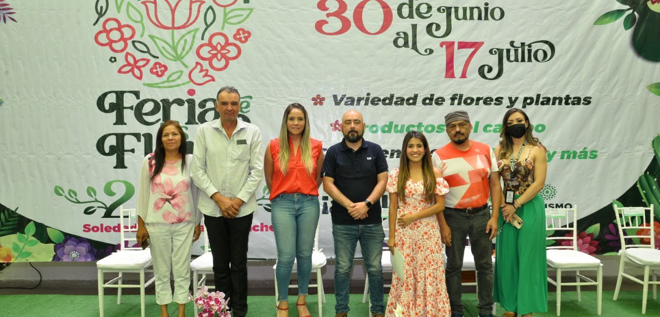 Plaza principal de Soledad te espera en su edición 2023 del Festival de las Flores