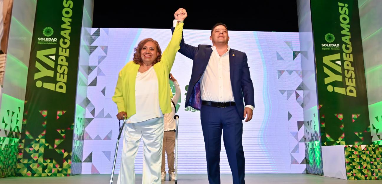 Soledad encabeza la nueva era de San Luis Potosí